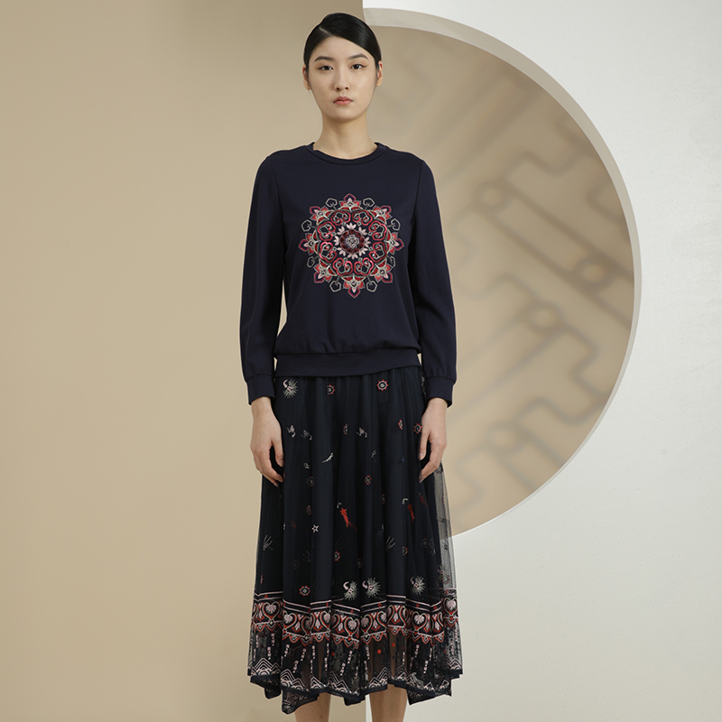 长袖卫衣戴布拉芬l25a110