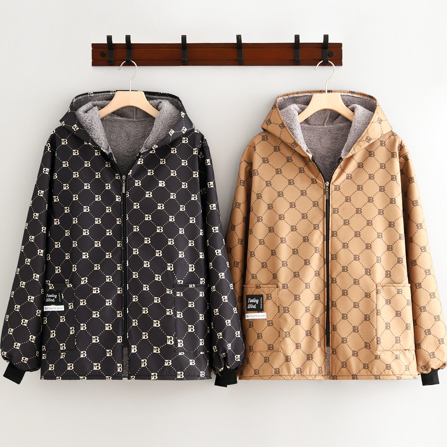 秋冬成人罩衣女家用厨房防污外穿做饭长袖围裙加绒加厚工作服大褂,家庭/个人清洁工具,围裙,淘宝优惠券,粉丝福利购,淘宝优惠卷