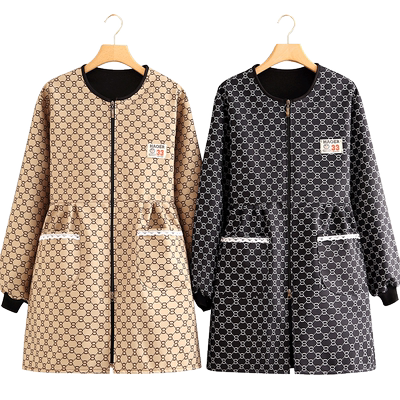 浩瑾加绒加厚韩版防水防油围裙