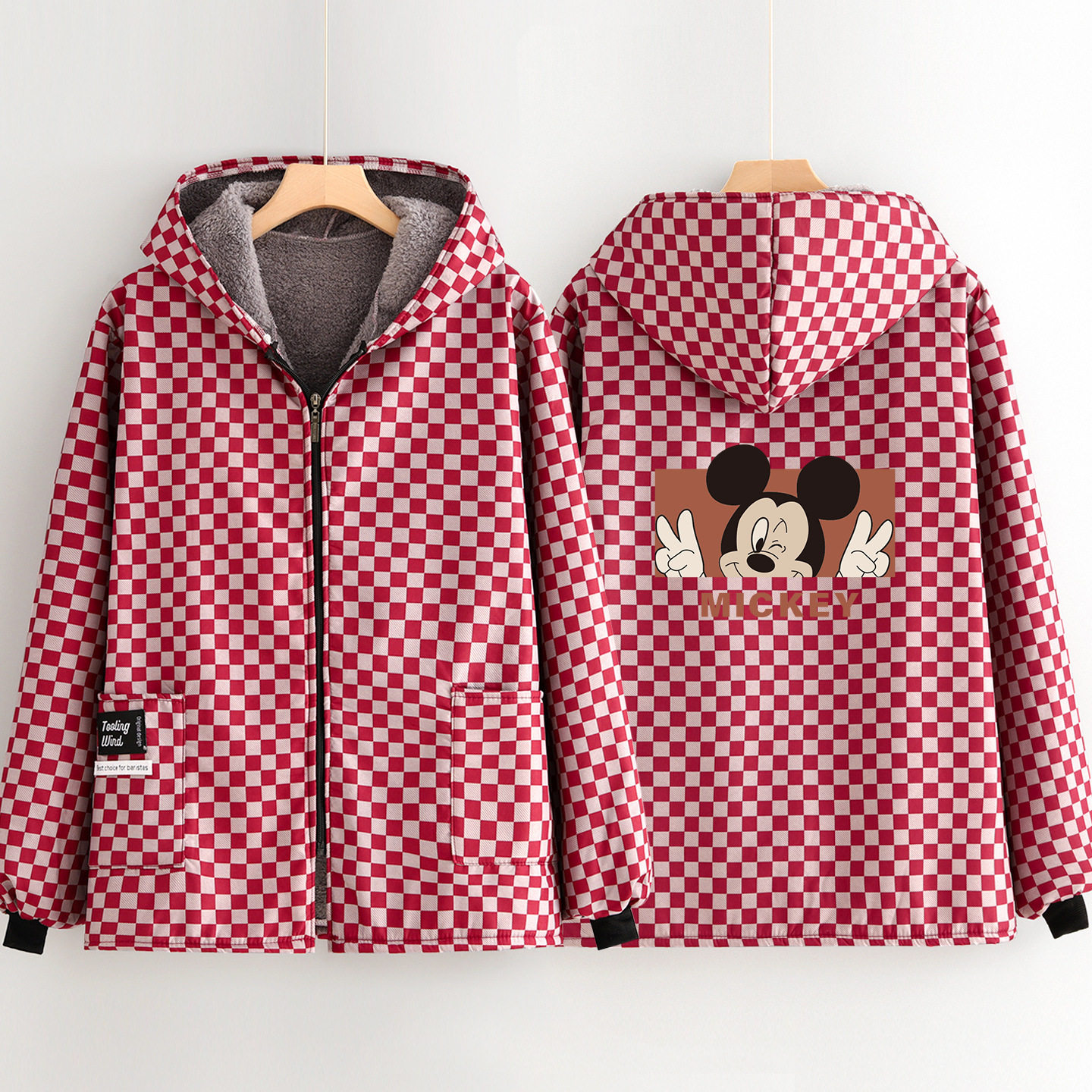 秋冬防污保暖围裙家用外穿成人