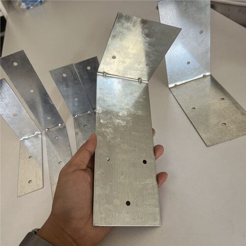 轻质砖L型拉片砌墙固定加气砖直角铁片角码加气块连接片拉片固定