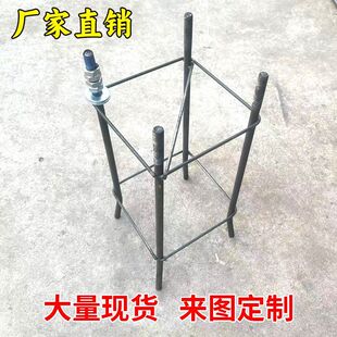 预埋件路灯杆基础底座地脚螺栓钢板监控杆庭院灯景观灯户外地脚笼
