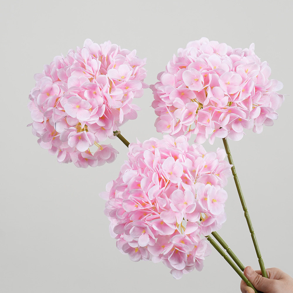 绣球花仿真花婚礼花艺假