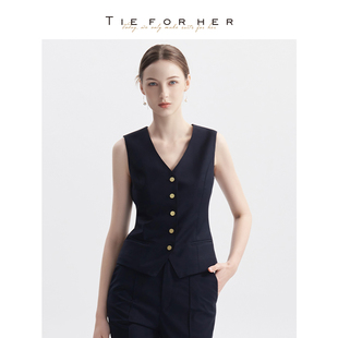 TieForHer 外套｜品牌创始ROSA系列 Rosa单排马甲