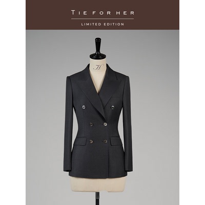 TieForHer LTD全球限定 Loro Piana面料7070深灰系列（不退不换）