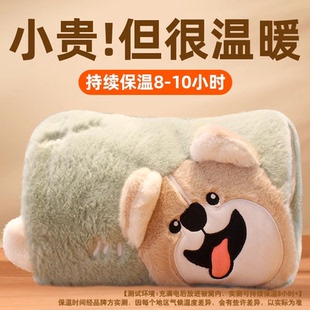 热水袋充电款 暖手宝暖水袋暖宝宝防爆暖手袋电暖宝女毛绒暖脚神器