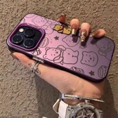 维尼熊适用于苹果17手机壳14pro15适用13动漫16plus11彩银12保护7