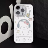 苹果15手机壳17pro适用iphone13max凯蒂猫11彩银MD保护套12plus