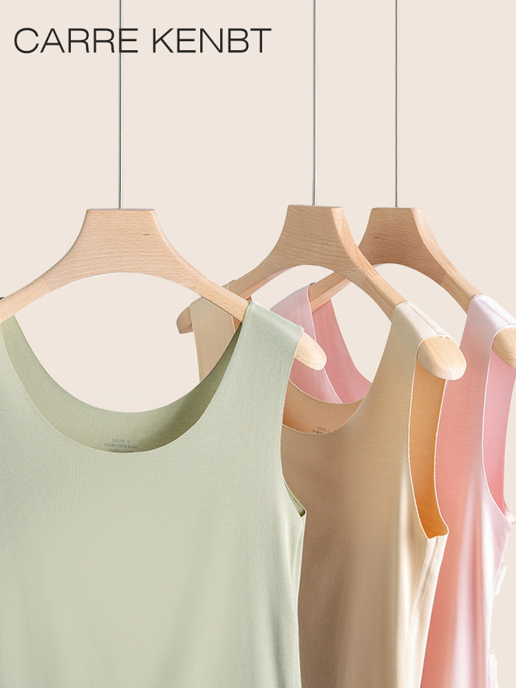 CARREKENBT 조끼 여성 모달 BOTTOMING 속옷 대형 민소매 여름 얇은 원활한 조끼 여성