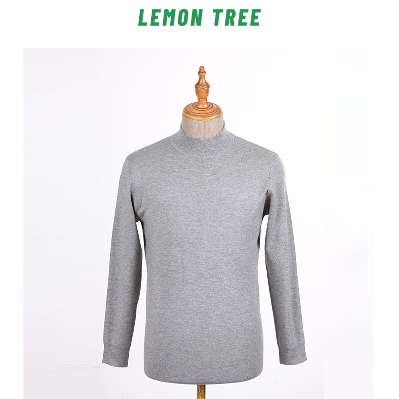 Lemon Tree 玉米纤维聚乳酸男女【羊毛衫】v领半高领套头长袖