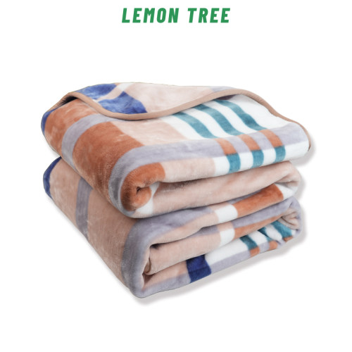 Lemon Tree 玉米纤维聚乳酸抑菌抗螨双层毛毯