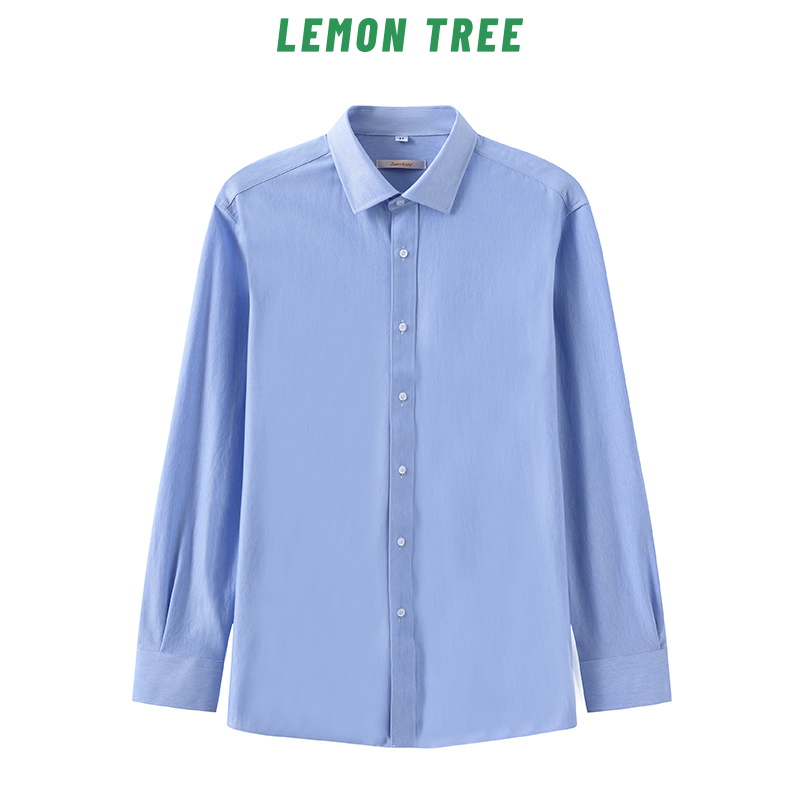 聚乳酸纤维长袖衬衫柠檬树