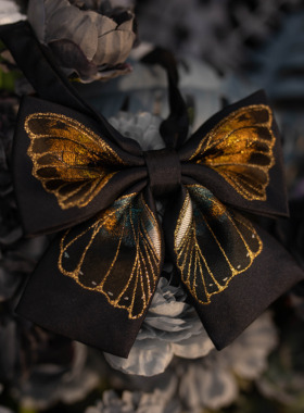 【月色星象】JK/DK小物定位金线提花织金蝴蝶领结【花间舞】现货