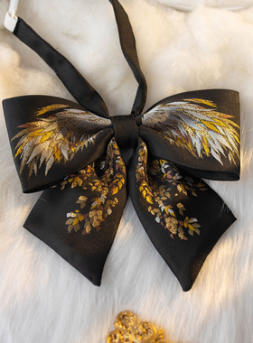 【月色星象】JK/DK小物定位金线提花织金领结【金翎】现货