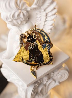 【月色星象】原创JK/DK小物金属珐琅徽章胸针【贝斯特】现货