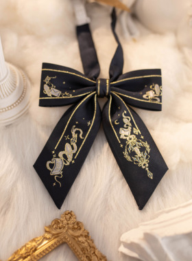 【月色星象】JK/DK小物定位金线提花织金领结【彼岸来信】现货