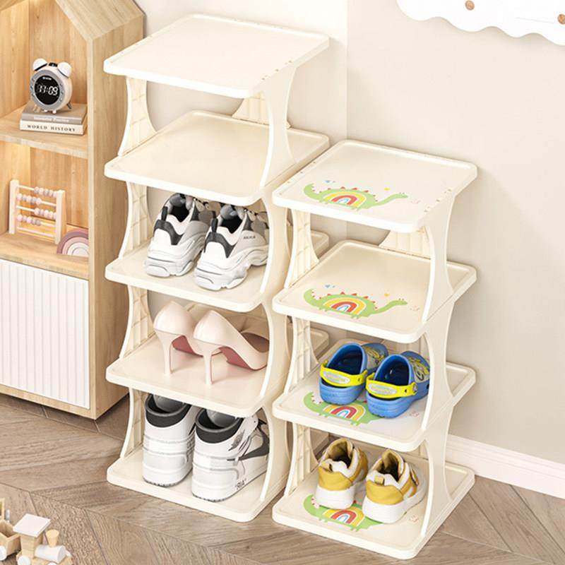 家用宿舍门后多层折叠鞋架简易省空间收纳架卧室客厅放鞋神器06,收纳整理,鞋子收纳架,淘宝优惠券,粉丝福利购,淘宝优惠卷