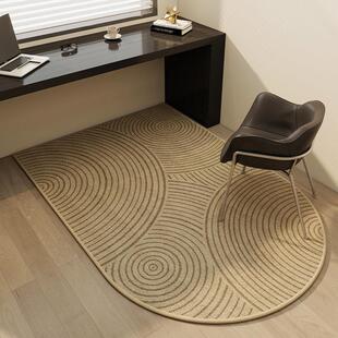 电脑椅子地垫书房学习桌滑轮座椅转椅垫子防滑卧室脚垫梳妆台地毯