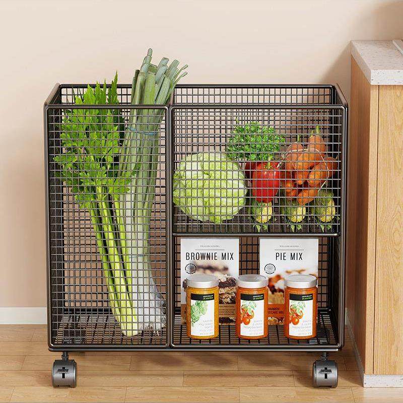 厨房置物架水果蔬菜收纳筐家用调味品厨房架子可移动多功能整理架,厨房/烹饪用具,厨房置物架/置物柜/角架,淘宝优惠券,粉丝福利购,淘宝优惠卷