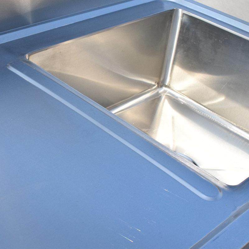 商用厨房杀鱼台 食堂加厚宰杀台洗碗池带平台沥水池 不锈钢杀鱼池,家装主材,水槽单品,淘宝优惠券,粉丝福利购,淘宝优惠卷