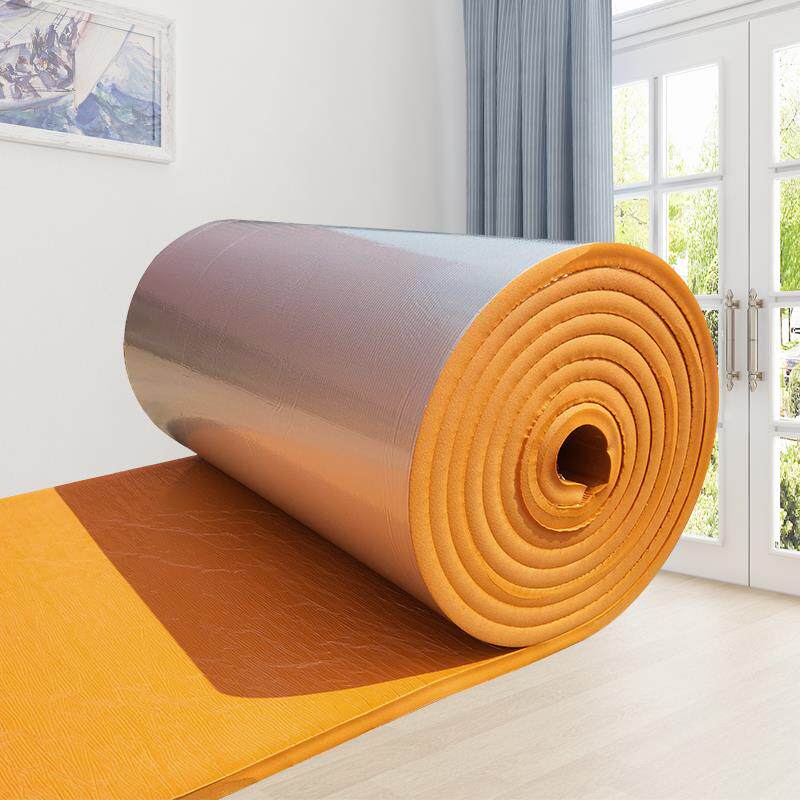 屋顶防水隔热板彩钢保温棉彩钢房保温板房顶隔热棉家用高温房反光