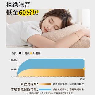 真空抽气泵抽真空压缩袋通用电动气筒专用电泵吸气机游泳圈充气泵