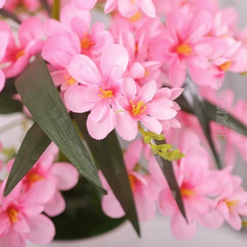 适合客厅放的干花轻奢高端蝴蝶兰仿真花假花桌面小盆栽摆设轻奢高