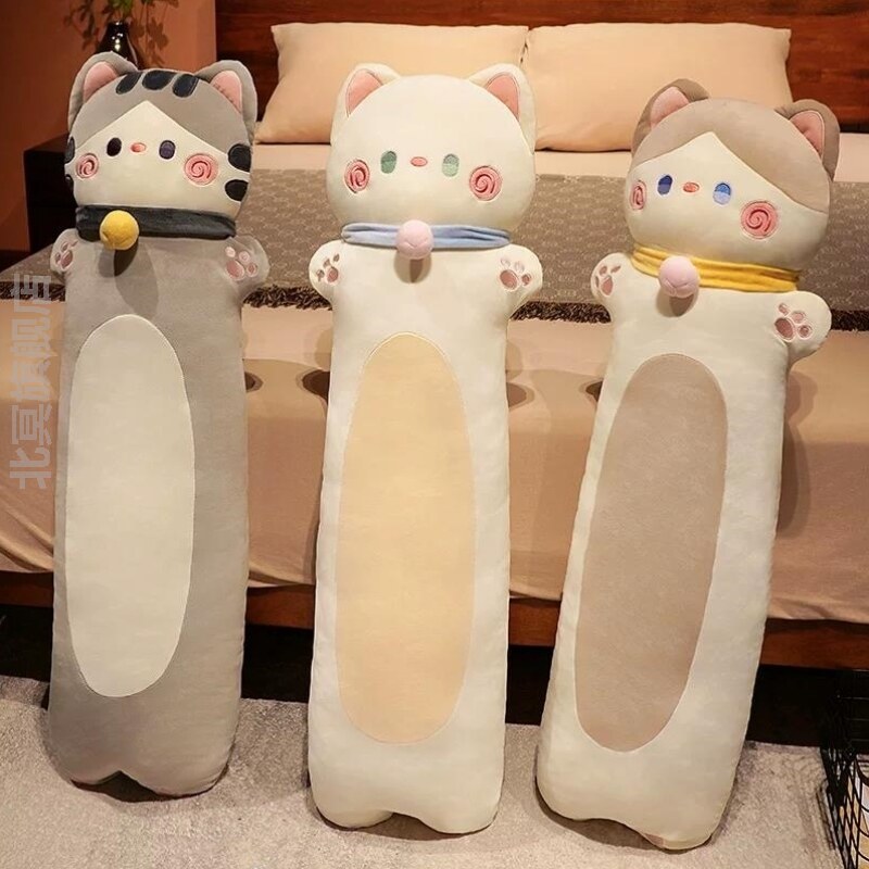 抱枕睡觉2026新款猫咪可爱靠垫大号床头靠枕抱枕床上陪你睡觉男生图片