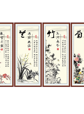 亿贴客厅卧室复古怀旧自粘装饰画