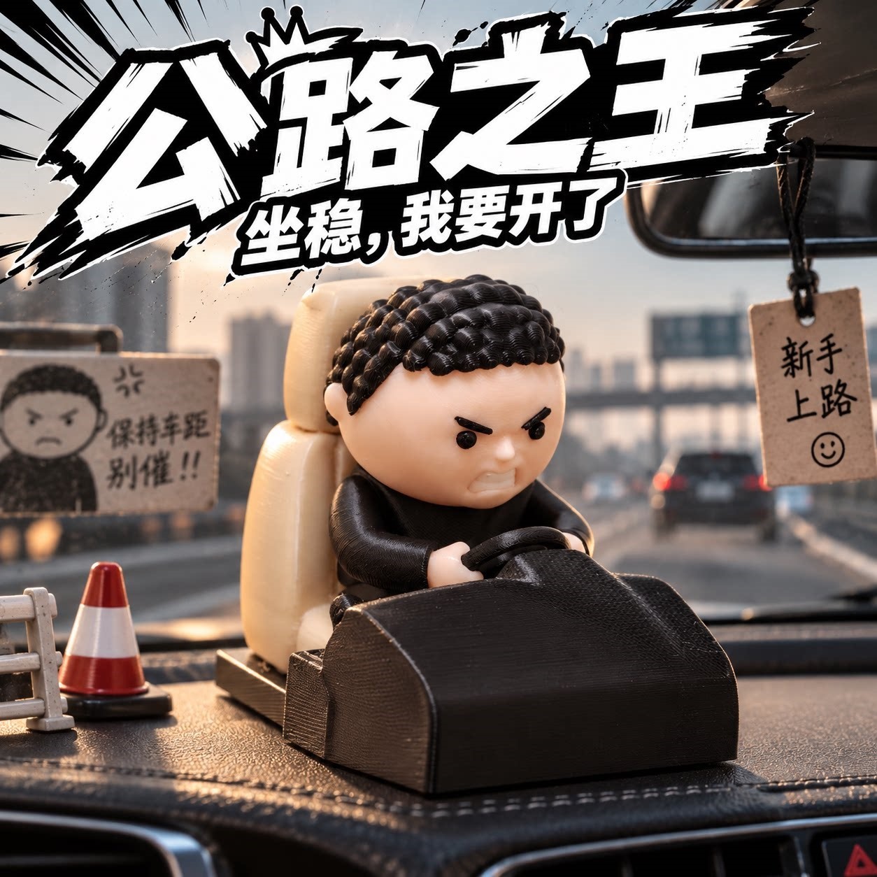 公路之王坐稳我要开了3D打印模型