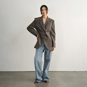 柔软洗水淡蓝牛仔裤 UNAWARES WARDROBE系列 经典