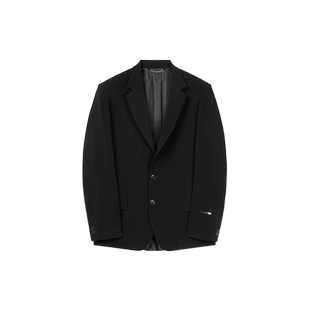 【戴燕妮同款】Unawares. 开合设计单排扣西装 背面镂空宽松外套