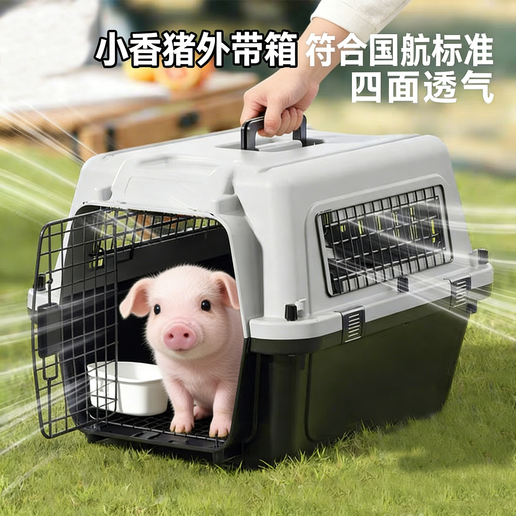 小香猪专用外出笼子便携带厕所宠物迷你网红小猪猪外带手提箱用品,宠物/宠物食品及用品,背包/箱包,淘宝优惠券,粉丝福利购,淘宝优惠卷