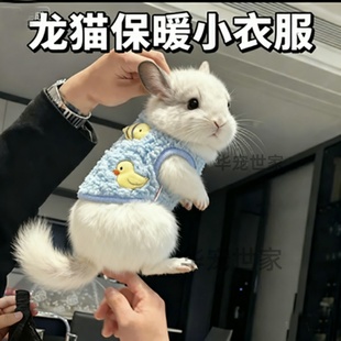 龙猫专用小衣服超小号1斤荷兰猪豚鼠土拨鼠侏儒兔穿的保暖棉衣品