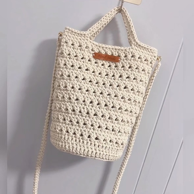 勾线手工编织钩织diy手工包手工钩织diy包包消磨时间的手工diy