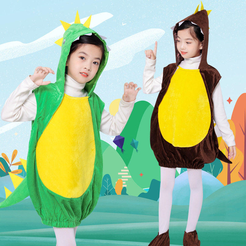 六一儿童节恐龙演出服男女宝宝元旦舞蹈圣诞节幼儿园卡通动物服装