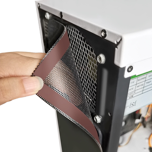 电脑防尘网机箱侧板磁吸防尘网主机防尘罩PVC防尘网风扇散热金属