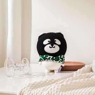 友游微章自嘲熊小偷娃衣7cm微章熊头套mini自嘲熊挂件娃胸针装扮