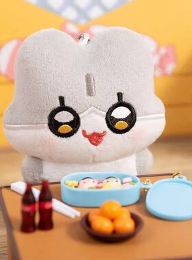 正版诺比小兔nobi女仆小兔毛绒公仔背包挂件钥匙扣可爱兔兔玩偶