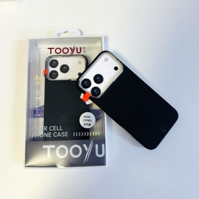 tooyu图语空气盾手机壳适用于17promax简约手机保护壳轻奢商务款新款