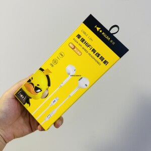 库佳w09半入耳有线耳机type-c口新款手机通用立体声高清通话耳机a