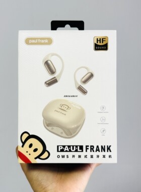 Paul Frank大嘴猴ows开放式蓝牙耳机apf-20音乐播放双耳立体声hot