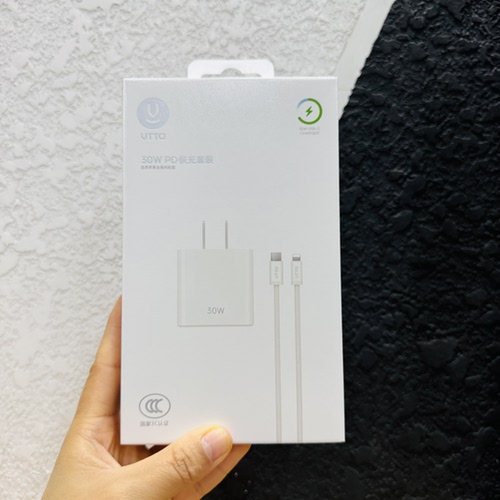 威拓pd06a快充套装插头不伤电池