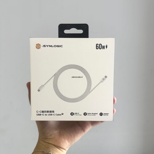 闪能60WPD快充C-C尼龙编织线