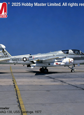 HM1:72EA-6B 159586 VAQ-138 USS Saratoga 1977合金模型HA5014