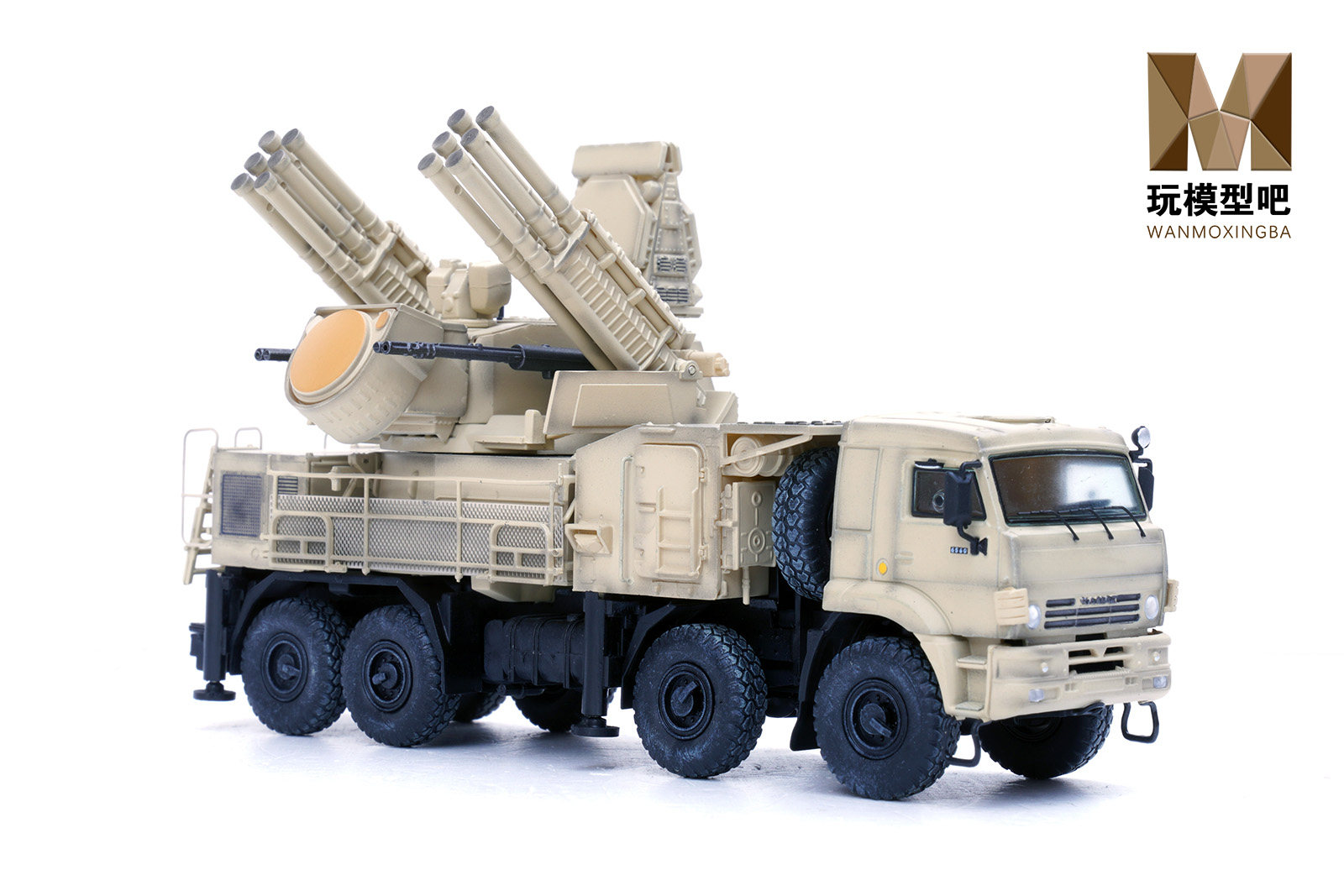 铁流1/72铠甲s1防空系统叙利亚沙漠合金成品军事战车模型