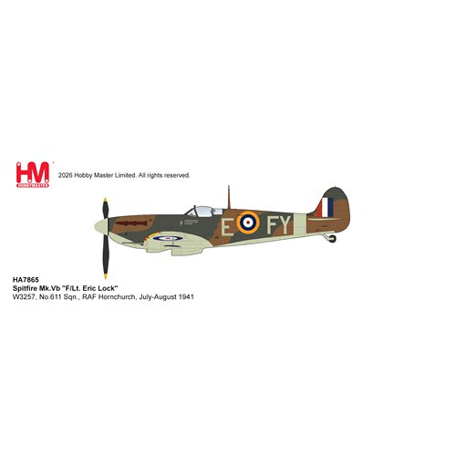 HM148喷火Mk.Vb合金成品模型