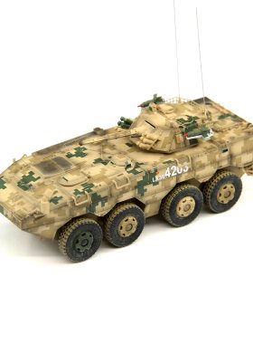 UNISTAR1:72中国陆军ZBL-09轮式步战车新版合金成品战车模型