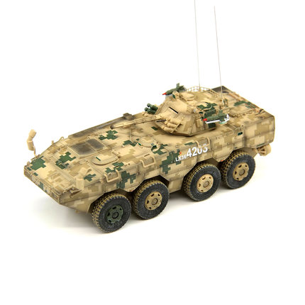 UNISTAR1:72中国陆军ZBL-09轮式步战车新版合金成品战车模型