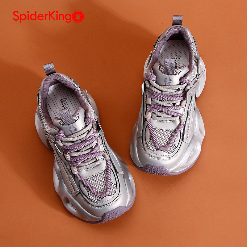 蜘蛛王官方正品授权女老爹鞋